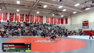 150 lbs Cons. Round 2 - Treyvin Lowry, Columbine vs Wyatt Bartel, Durango