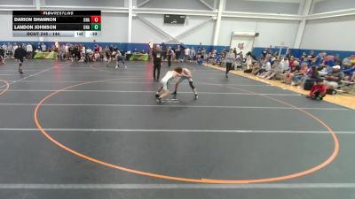 144 lbs Champ. Round 1 - Darion Shannon, Unattached vs Landon Johnson, Unattached
