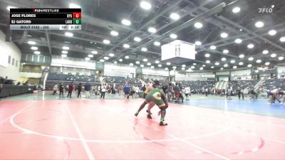 285 lbs Champ. Round 2 - Jose Flores, Emmanuel University vs Ej Gators, LANDER