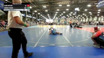 106 lbs Rr Rnd 3 - Liam Myles, Combat Athletics vs Derek Wade, Alien UFO