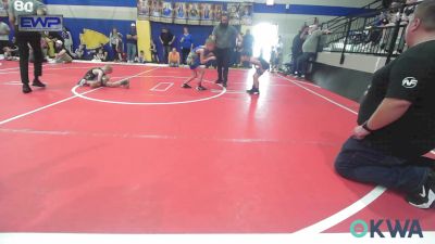 61 lbs Consi Of 8 #1 - Cody McClain, Berryhill Wrestling Club vs Ryder Sumka, Mojo Grappling Academy