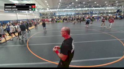 132 lbs Champ. Round 1 - Devion Coffin, Unattached vs Landen Lage, Unattached