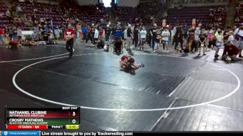 75 lbs Quarterfinal - Crosby Mathews, Black Fox Wrestling Academy vs Nathaniel Clubine, Betterman Elite Wrestling