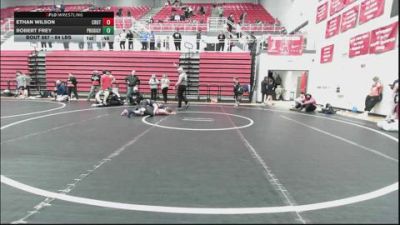 84 lbs Consolation - Ethan Wilson, Crutchmer Wrestling Club vs Robert Frey, Prodigy NDT