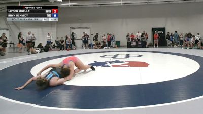 190 lbs Cons. Quarters - Jayden Moehle, MO West Championship Wrestling Club vs Bryn Schmidt, Team Nazar Training Center