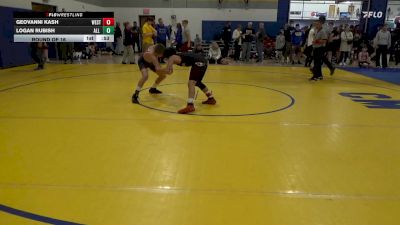 108 lbs Round Of 16 - Geovanni Kash, Westshore W.C. vs Logan Rubish, All American W.C.