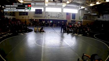 145 lbs Semifinal - Caleb Patton, Washington Hs vs Josue Martinez, Valley Hs