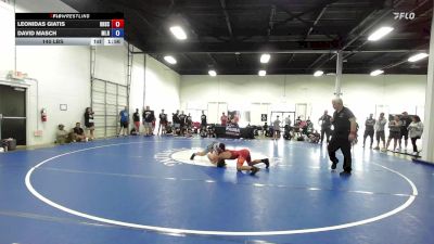 140 lbs Leonidas Giatis, Ohio Scarlet vs David Masch, Michigan Red