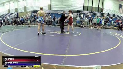 195 lbs Champ. Round 1 - Rj Green, MI vs Cooper Frye, OH