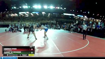 220 lbs 3rd Place Match - ANDREW SYKES, Vestavia Hills vs Garret W Crowder, Dobyns Bennett