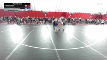 113 lbs Quarterfinal - Ethan Denk, X-Factor Elite Wrestling vs Brayden Bergemann, Askren Wrestling Academy