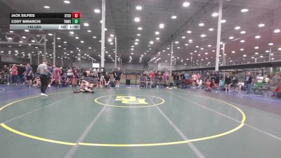140 lbs Rr Rnd 2 - Jack Silfies, State College - HSC vs Cody Mirarchi, TNWC Funky - HSC