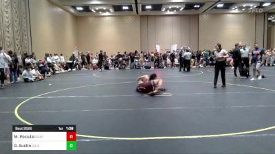 132 lbs Round Of 64 - Mose Posiulai, Grapplers HI vs Gavin Austin, Gold Rush Wr Acd