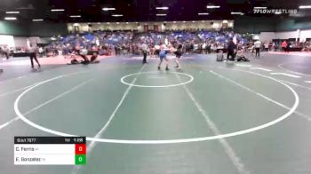 220 lbs Prelims - Caden Ferris, MI vs Elijah Gonzalez, VA