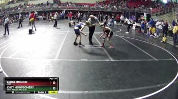 95 lbs Cons. Round 4 - Ledge Bracco, HWA vs Chet Montgomery, York Wrestling Club