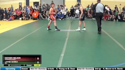 115 lbs Round 3 - Hayden Nelson, Moorhead Magic vs Layne Barka, DCL