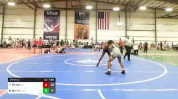 126 lbs Rr Rnd 3 - Tylin Thrine, Indiana Outlaws Select vs Brian Harris, Team Iron Bear