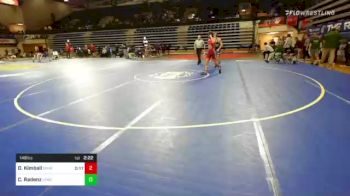 149 lbs Round Of 16 - Daniel Kimball, Unattached-South Dakota State vs Clay Radenz, Unattached-North Dakota State