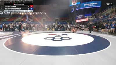 170 lbs Champ. Rd Of 64 - Elayna Evans, KS vs Eleanor Robertson, IN