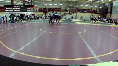 285 lbs Cons. Round 3 - Rhodes Molenda, Edmond North vs Braylon Wright, Dublin Coffman