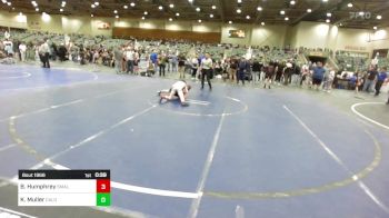 89 lbs Consi Of 4 - Bradly Humphrey, Small Town Grims vs Korbin Muller, Caldwell WC