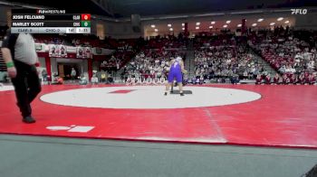 285 lbs Finals (8 Team) - Marley Scott, CHICKASHA vs Josh Felciano, CLAREMORE