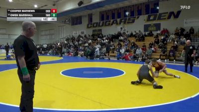 129 lbs Consi Of 4 - Cooper Mathews, Cherokee Trail (CO) vs Owen Marshall, Tahoma (WA)