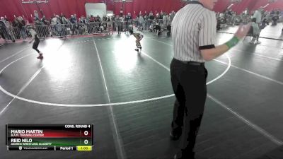 63 lbs Cons. Round 4 - Mario Martin, B.A.M. Training Center vs Reid Nilo, Askren Wrestling Academy