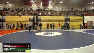 57-63 lbs Cons. Round 3 - Eli Shue, Western Wrestling Club vs Rylan Fording, Greentown WC