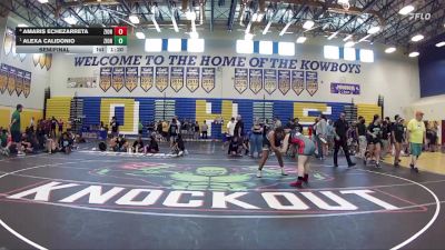 170 lbs Semifinal - Alexa Calidonio, Flagler Wrestling Club vs Amaris Echezarreta, Gladiator WC