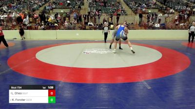 235 lbs Rr Rnd 2 - Landon Ghea, South Forsyth WAR Wrestling Club vs Knite Forster, Georgia