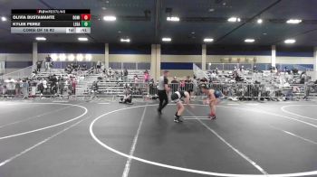 123 lbs Consi Of 16 #2 - Olivia Bustamante, Dominate WC vs Kylee Perez, Legacy Wrestling Center