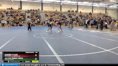 157 lbs Quarterfinal - Jagger Tyler, University Of Sioux Falls vs Victor Perez-Mesa, UW-Eau Claire