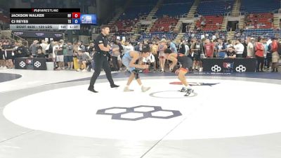 120 lbs Cons. Sub-rd Of 64 - Jackson Walker, Nevada vs CJ Reyes, Texas