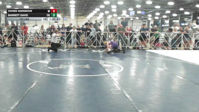 132 lbs Rr Rnd 1 - Cohen Hargrove, MF Dynasty - HSB vs Barrett David, Evil Empire - HSB