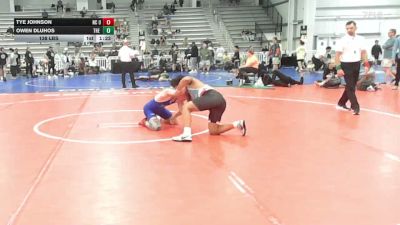 138 lbs Rr Rnd 3 - Tye Johnson, NC United - HSB vs Owen Dluhos, The Shop 814 - HSB