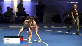132 lbs Final - Delon Kanari, Illinois vs Ridge Lovett, Idaho