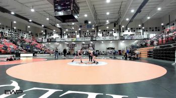 155 lbs Quarterfinal - Sarahlynn Zeno, Broken Arrow JH Girls vs Paisley Farris, Tecumseh HS Girls