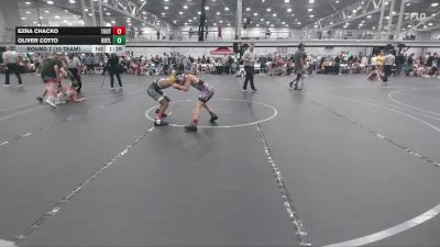 72 lbs Round 7 (10 Team) - Ezra Chacko, The Outsiders vs Oliver Cotto, Outlaws MS