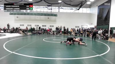 132 lbs Consi Of 4 - Jason Chadwick, Platt Tech vs Gregory Ladden, East Haven