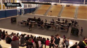 West Ranch HS "Ontario CA" at 2026 WGI Percussion Ontario Regional+ Prelims