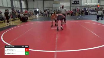 80 lbs Quarterfinal - Jade Brundige, St.joe Metro vs Lily Gwaltney, Elite 23