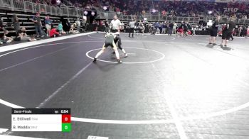 75 lbs Semifinal - Evan Stillwell, Trailhands vs Brooks Maddix, Sebolt Wrestling Academy