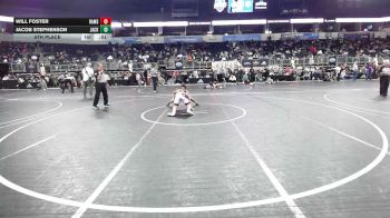 120 lbs 5th Place - Will Foster, Rams WC vs Jacob Stephenson, Jackson County