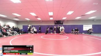 165 lbs Cons. Round 4 - Joshua Martinez, Trousdale vs Jake Dowdy, Union County