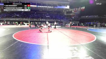 138 lbs Champ. Round 1 - Christopher Villavert, Franklin (Elk Grove) vs Ace Dougherty, Ripon