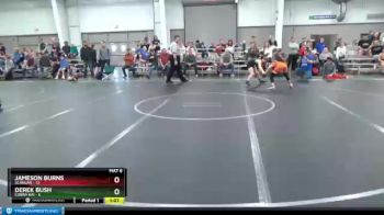 88 lbs Round 2 (6 Team) - Derek Bush, Cobra Kai vs Jameson Burns, Scanlan