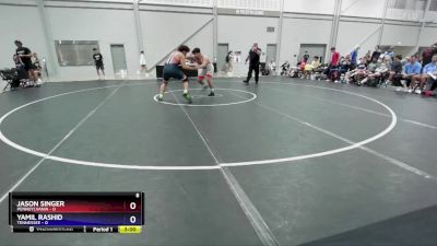 215 lbs Quarters & 1st Wb (16 Team) - Jason Singer, Pennsylvania vs Yamil Rashid, Tennessee