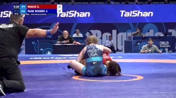 59 kg 1/4 Final - Sae Nanjo, Japan vs Jennifer Page Rogers, United States