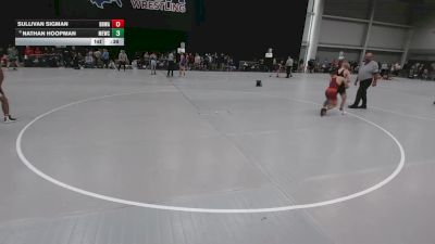 106 lbs Cons. Rd Of 16 - Sullivan Sigman, Black Hills Wrestling Academy vs Nathan Hoopman, MN Elite Wrestling Club